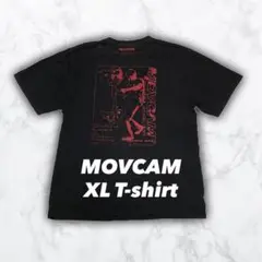 MOVCAM Tシャツ オリジナルグッズ 08s カメラマン 黒