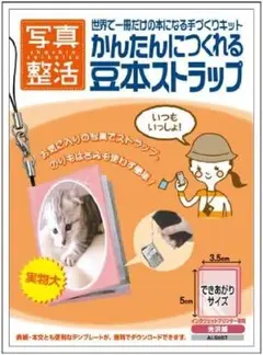 かんたんにつくれる豆本ストラップ