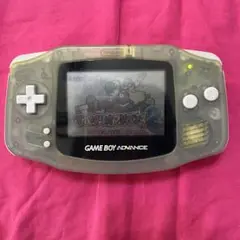 【ジャンク品】任天堂　ゲームボーイアドバンス　ミルキーブルー！