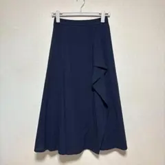 Marui Asai マルイアサイ　ロングスカート　巻きスカート風　日本製