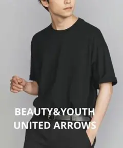 BEAUTY&YOUTH ロールアップ ワイド テーパード Tシャツ 日本製