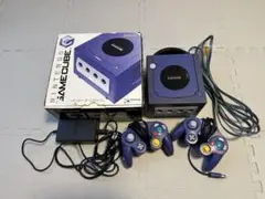 ニンテンドー　ゲームキューブ　本体 紫 バイオレット　付属品あり