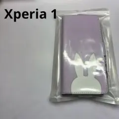Xperia 1 ケース　パープル