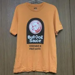 UNIQLO Bull-Dog Sauce Tシャツ M オレンジ
