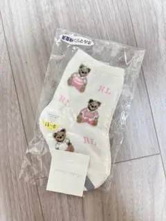 【新品】Ralph Lauren ベビー靴下 ピンク　9~11cm