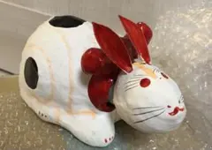 那珂湊 張り子 首振り兎 張子 うさぎ