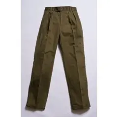 新品 Soundman Clarke チノパン オリーブ サイズ38