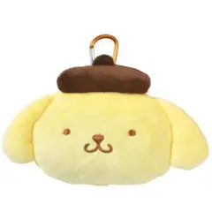 【新品】ポムポムプリン カラビナ付き ぬいぐるみ ファスナーマスコット