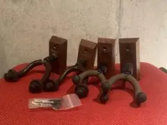 壁掛けギタースタンド 4本 セット