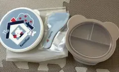 （未使用品）familiar 離乳食セット　クマ　食器