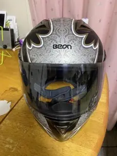 BEON フルフェイスヘルメット シルバー/ブルー フルフェイスヘルメット バイク用ヘルメット ブルー」の人気商品