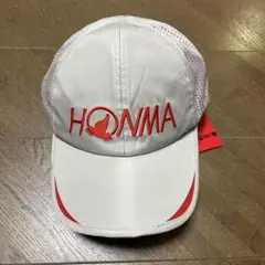 【HONMA】ホンマ　メッシュ切替ゴルフキャップ　グレー　フリー男女兼用未使用品