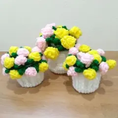 花束コースター　3枚セット