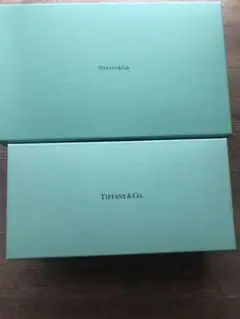 Tiffany ティファニー 空き箱 箱 BOX 2個
