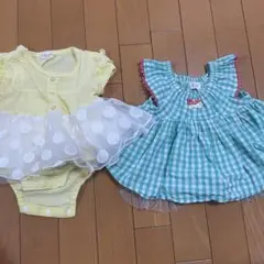 70 kid's zoo ワンピースセット