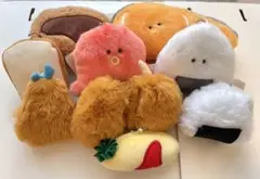 ガチャ　ぬいぐるみ お弁当　パン　あげもの