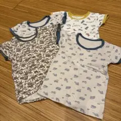 子供肌着　半袖　厚め　中綿　110 まとめ売り