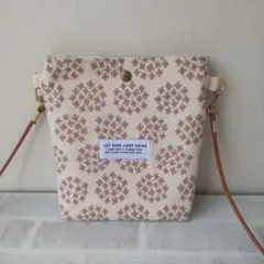 ハンドメイド ちょっとそこまでショルダー ノーマルタイプ あじさい