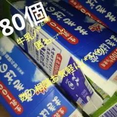 牛乳パック　未解体　折り畳みなし　80本