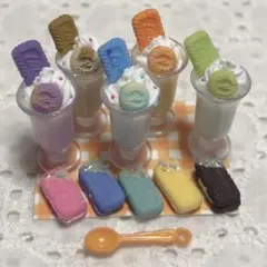 ♡ミニチュアカラフルスイーツセットNo.55