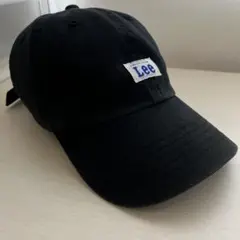 Lee ブラック キャップ USA刺繍入り