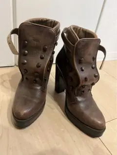 DIESEL レディースブーツ　Y2K ヴィンテージ加工