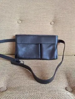 【値下げ】COS クロスボディバッグ COS レザー クロスボディバッグ ユニセックス (COS/ショルダー
