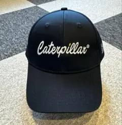 【新品】Caterpillar キャップ ブラック 刺繍ロゴ