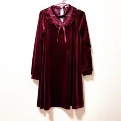【美品】アマベル ワンピース ベロア
