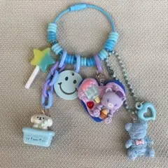 じゃらじゃらキーホルダー　デコホイップキーホルダー14