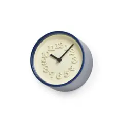【新品】Lemnos　Riki　小さな時計 ブルー