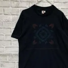 USA製90sヴィンテージTシャツ！シングルステッチ　ブラック半袖古着M6