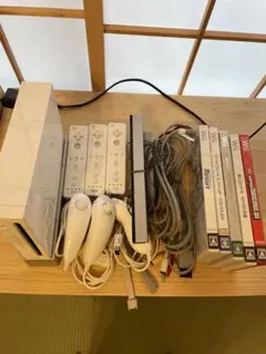 動作確認済み　Wii 本体　ソフト5本セット