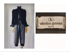 70s Valentino Garavani Wool Velvet Pants