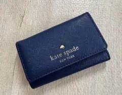 kate spade ネイビー キーケース