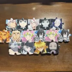 鬼滅の刃 シークレットパズルクリップ 15点まとめ売り