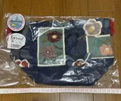 ハンドメイド 花柄 巾着袋