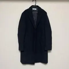 BEAUTY&YOUTH ブラック チェスターコート　メンズ