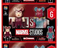 MARVEL 一番くじ ベアブリックG賞ペアボックス ヴィジョン ワンダ 未開封