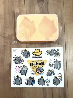ハットにゃん　アイスキャンディーメーカー　シール　ステッカー　非売品
