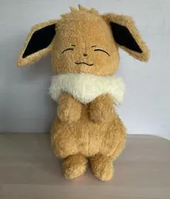 ポケットモンスター　サン&ムーン　ポケぎゅっと　でっかいぬいぐるみ　イーブイ