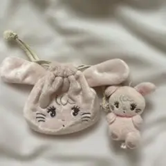 mikko／ポーチ＆ぬいぐるみストラップ