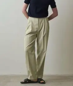 steven alan フロントタック トラウザーズ