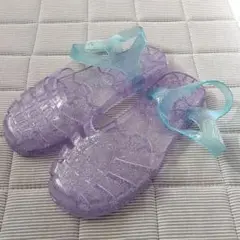 新品　キャサリンコテージ　21 サンダル　ラメ　ジェリーサンダル