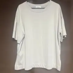 LEPSIM ベージュ 半袖Tシャツ Fサイズ スリット入り