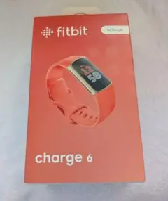 Fitbit Charge 6 コーラル シャンパン ゴールド アルミニウム