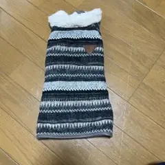 中型犬用ストライプフリース服　2L