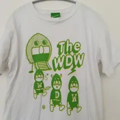 BEAMS T グリーンキャラクターTシャツ