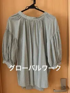 グローバルワーク　ブラウス　L