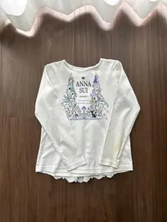 ANNA SUI mini 長袖カットソー ホワイト　130